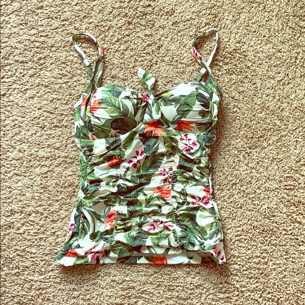 seafolly floral swim top AU 8/US 4